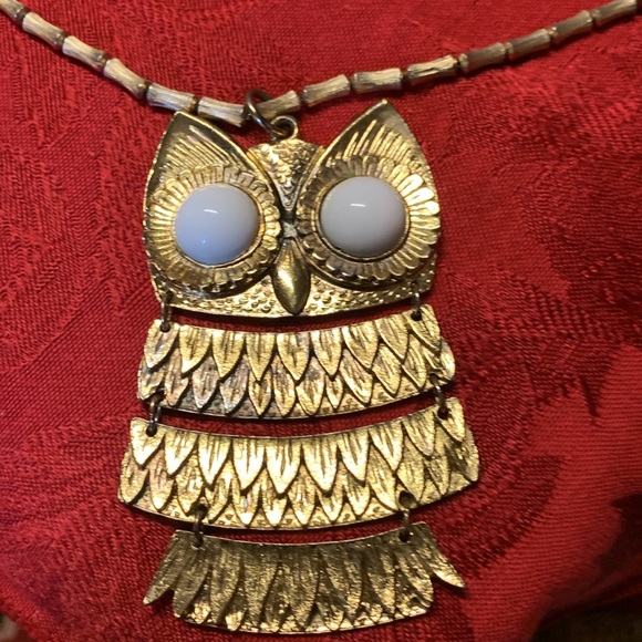 Mid Century Modern Owl with large white eyes! - Picture 6 of 9
